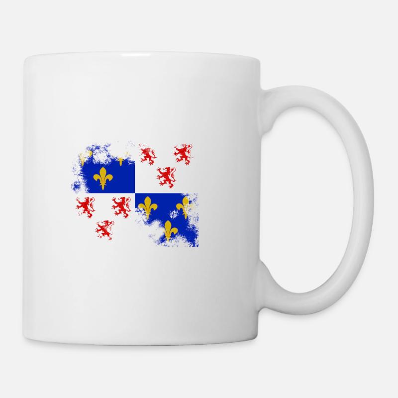 Picardie-effacé - Mug blanc - blanc