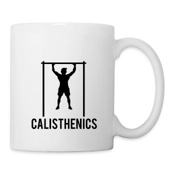 Calisthenics shirt - Tasse - Weiß - Rechts
