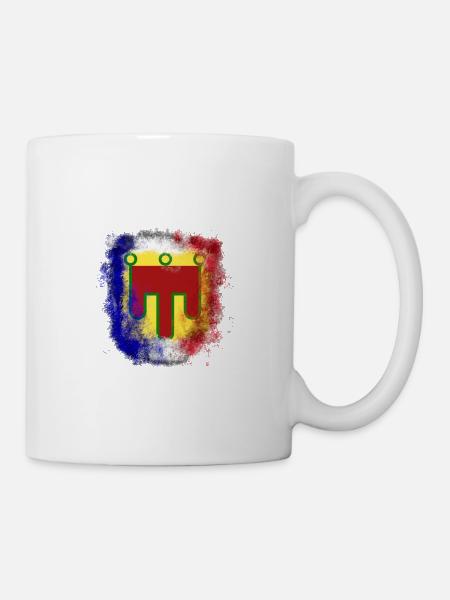 Auvergne France - Mug blanc - blanc