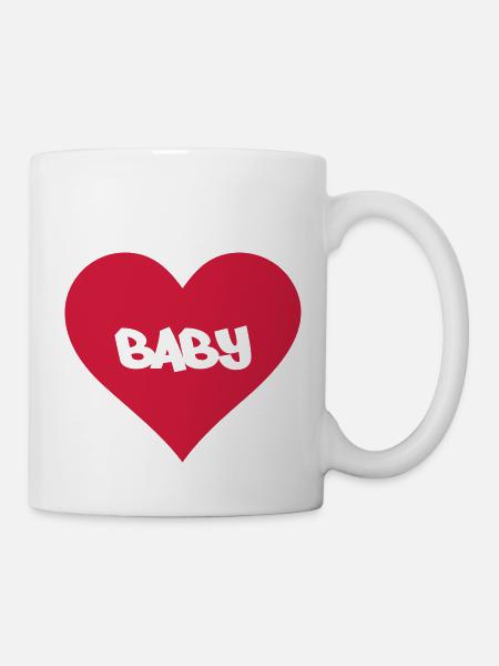 baby - Tasse - Weiß