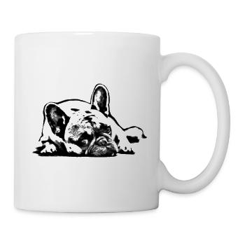 Pug pug dog - Mug - white - Right