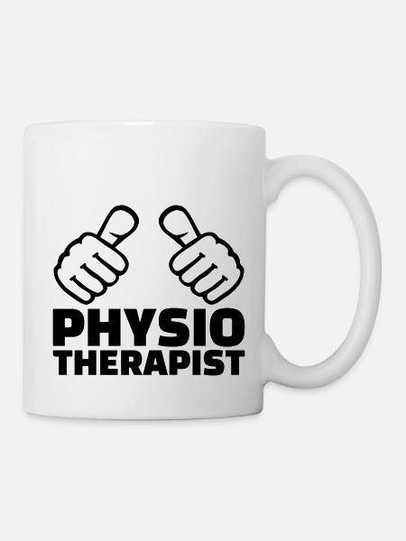 Physiotherapeut - Tasse - Weiß