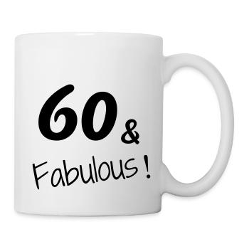 60 / anniversaire / Sport / Fête / soixante - Mug blanc - blanc - Droite