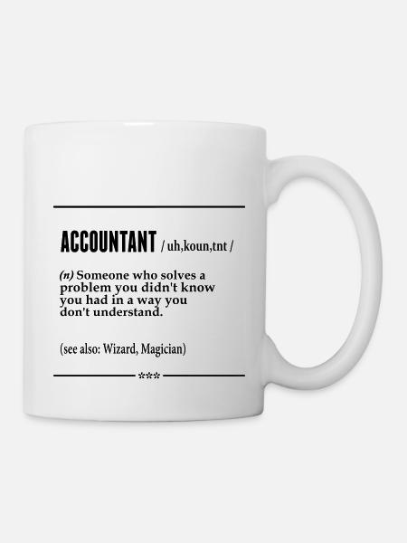 Accountant Noun - Mug - white