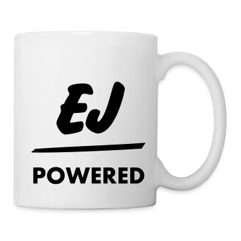 JDM Engine powered EJ | T-shirts JDM - Mug blanc - blanc - Droite