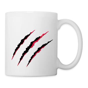 krallen_02 - Mug blanc - blanc - Droite