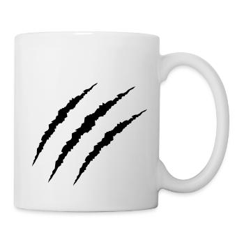 krallen_01 - Mug blanc - blanc - Droite