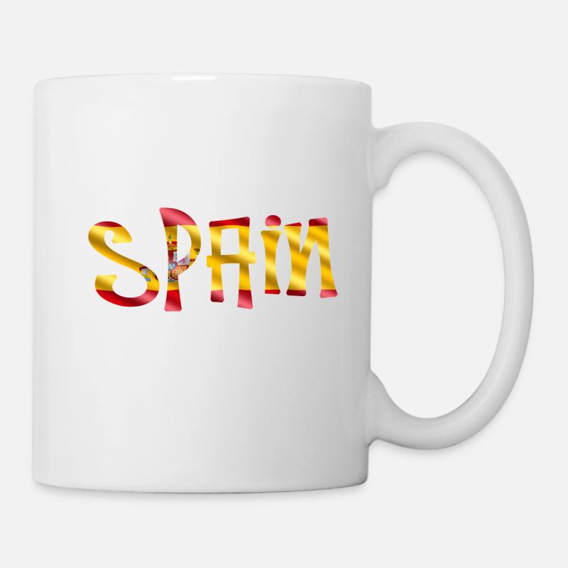spain - Tasse - Weiß