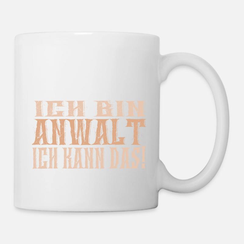 Ich bin Anwalt - Tasse - Weiß