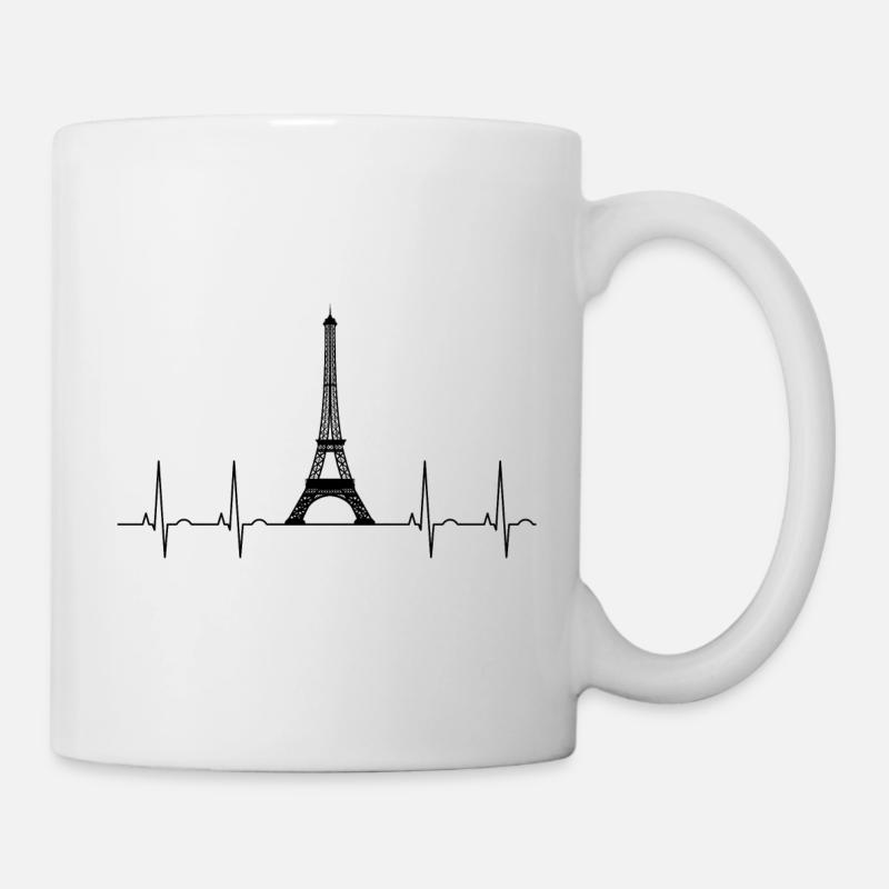Paris, mon amour! - Tasse - Weiß
