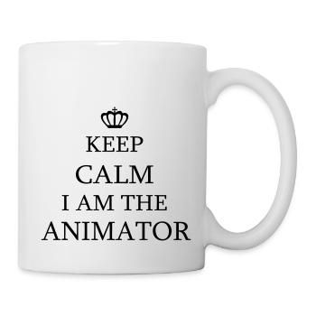animator - Tasse - Weiß - Rechts