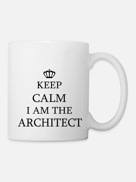 architect - Tasse - Weiß