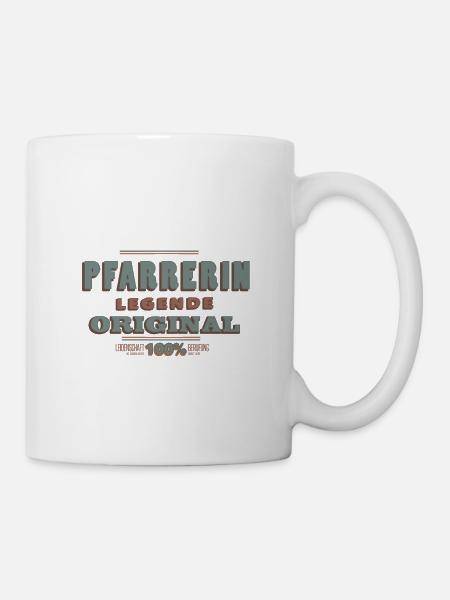 Pfarrerin - Tasse - Weiß