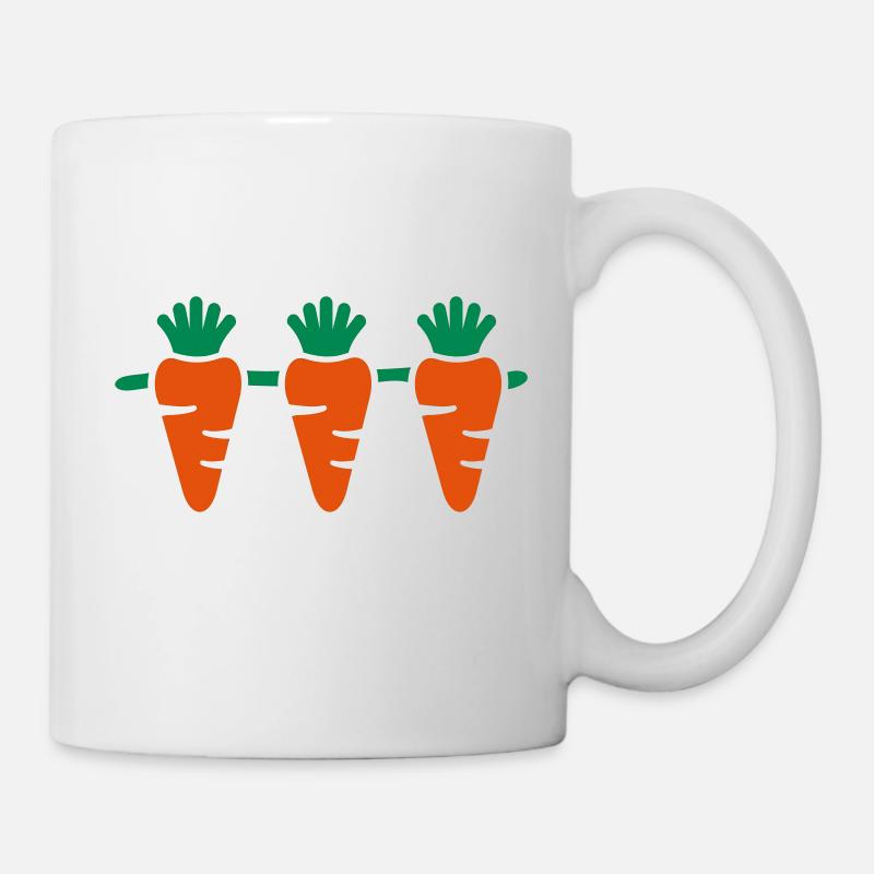 Carotte - Mug blanc - blanc
