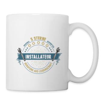 Installer artisan gift birthday funny - Mug - white - Right