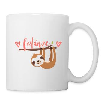 Schweizerdeutsch Faulenzen - Fulänze - Tasse - Weiß - Rechts