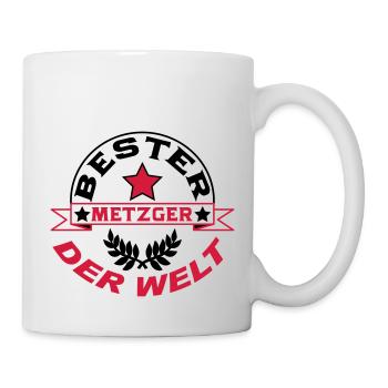 Metzger / Backer / Butcher / Baker / Vati - Mug - white - Right