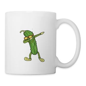 Dabbing Pickle Dab Dance Gift Birthday - Mug blanc - blanc - Droite