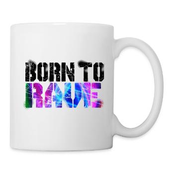 Born To Rave - Mug - white - Right