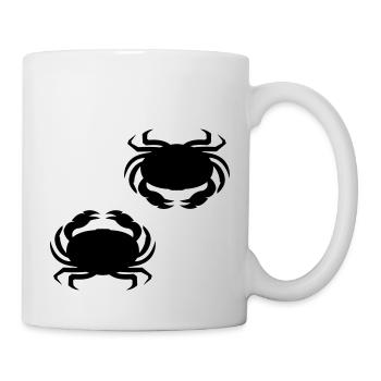 krebs_krabbe_002 - Mug blanc - blanc - Droite