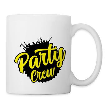party crew - Tasse - Weiß - Rechts
