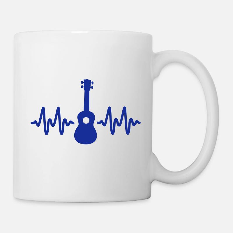 guitar - Mug - white