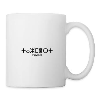 Power Berber Amazigh Tamazight Nordafrika Original - Tasse - Weiß - Rechts