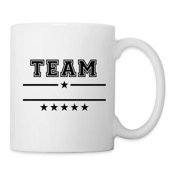 Team - Tasse - Weiß - Rechts