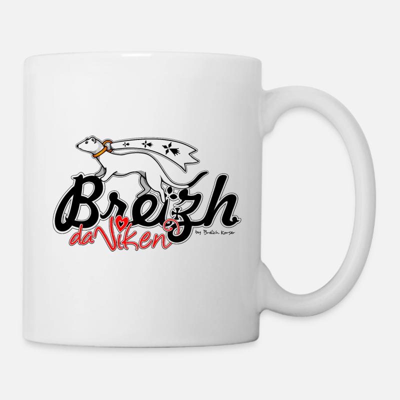 Breizh da Viken (Brittany Forever) - Tasse - Weiß