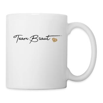 Team Braut - Tasse - Weiß - Rechts