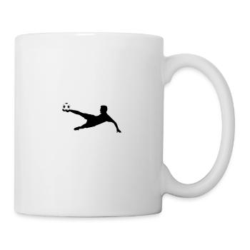 Fußballspieler - Tasse - Weiß - Rechts