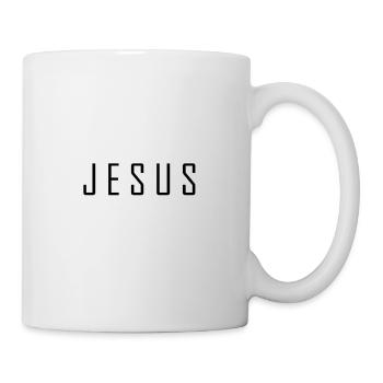 JESUS - Tasse - Weiß - Rechts