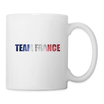 Team Frankreich - Tasse - Weiß - Rechts