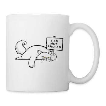 Angry Cat - Mug - white - Right