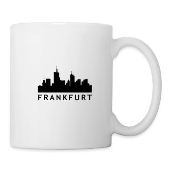 Skyline de Francfort - Mug blanc - blanc - Droite