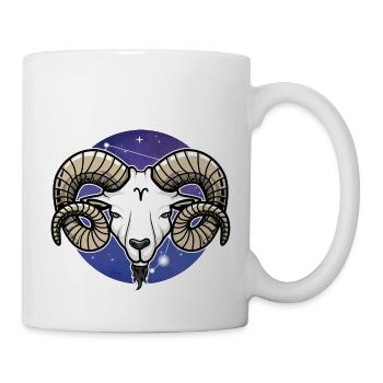 Aries zodiac sign - Mug - white - Right