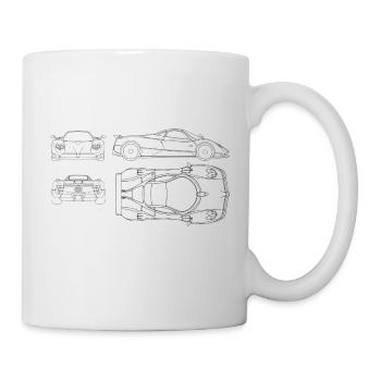 Racecar T-Shirt - Geschenk - Idee - Tasse - Weiß - Rechts