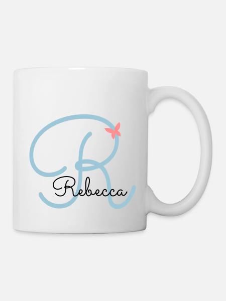 Rebecca Name Vorname - Tasse - Weiß