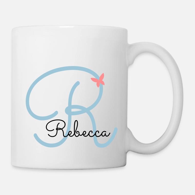 Rebecca Name Vorname - Tasse - Weiß