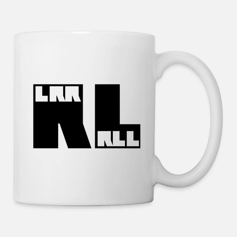 RLRRLRLL Drums Paradiddle - Mug - white