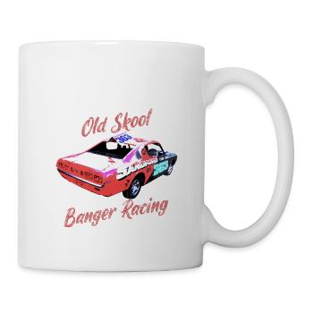 Old Skool Banger Racing - Mug - white - Right