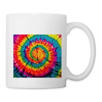 Hippie Bunt Colored - Tasse - Weiß - Rechts
