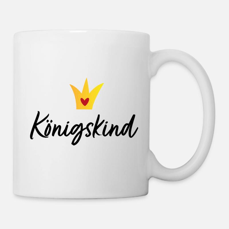 Koenigskind - Tasse - Weiß