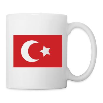 Flag of the Ottoman Empire - Mug - white - Right