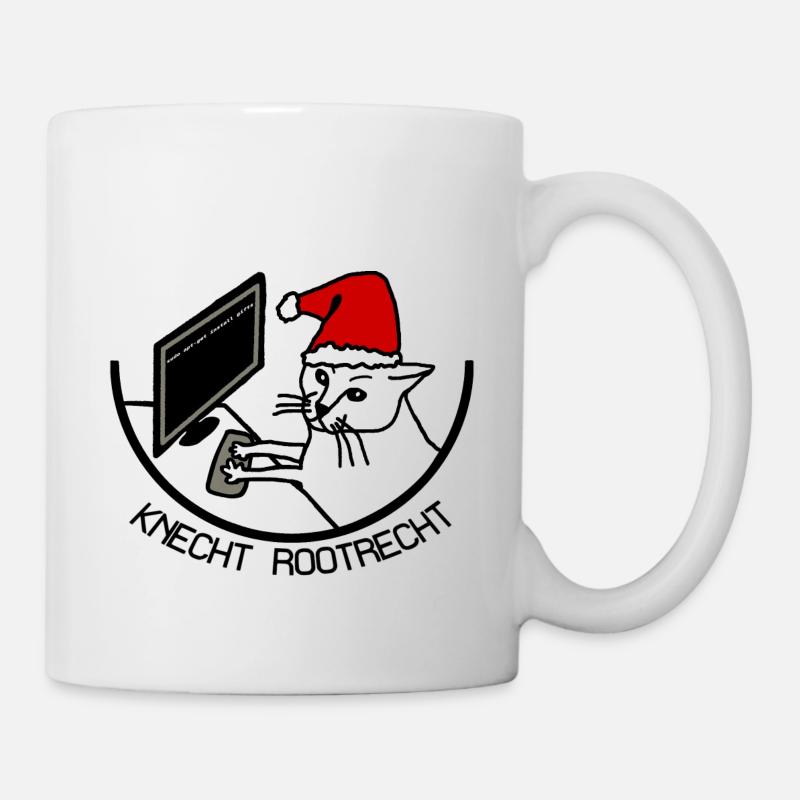 KNECHT ROOTRECHT KATZE - Tasse - Weiß