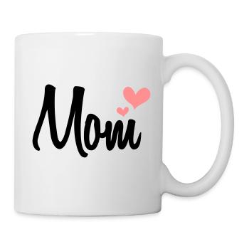 Mom - Tasse - Weiß - Rechts
