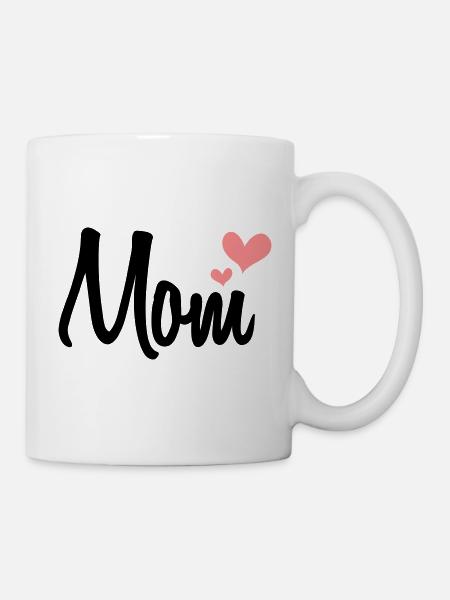 Mom - Tasse - Weiß