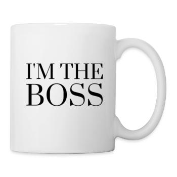 JE SUIS LE CHEF - Mug blanc - blanc - Droite