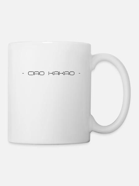 Ciao Kakao Black - Tasse - Weiß
