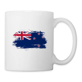 Drapeau néo-zélandais - Mug blanc - blanc - Droite